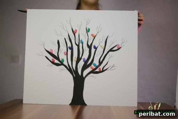Group of colorful pistachio birds on a tree branch