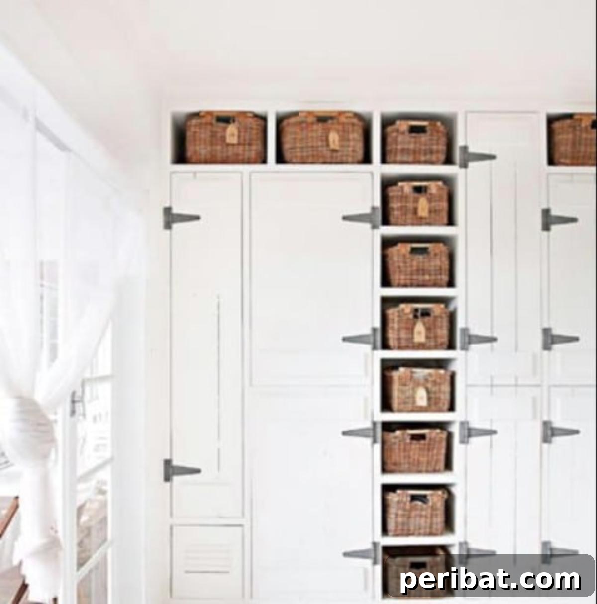 Wicker Baskets organization.