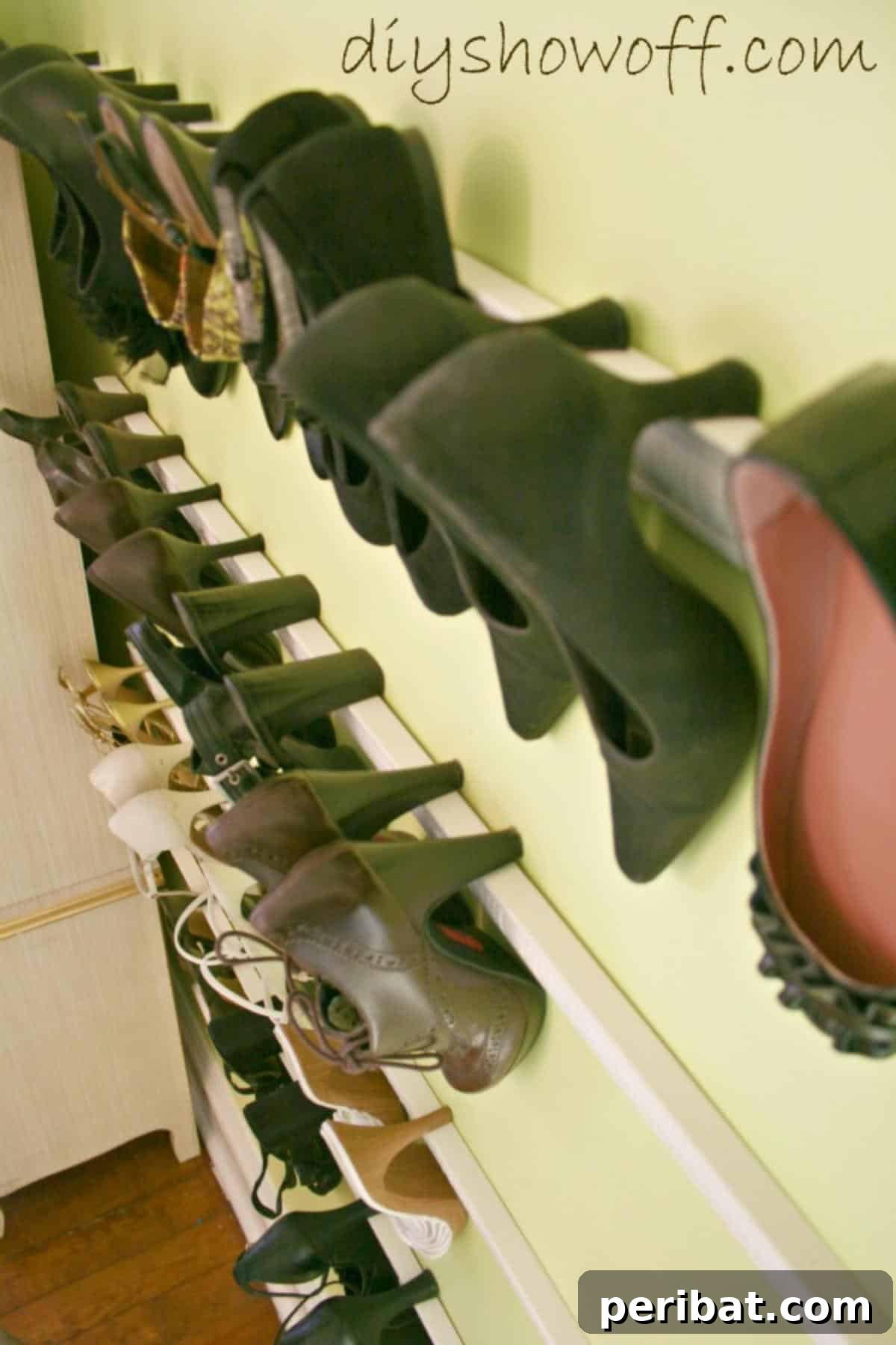Crown Molding Shoe Holders