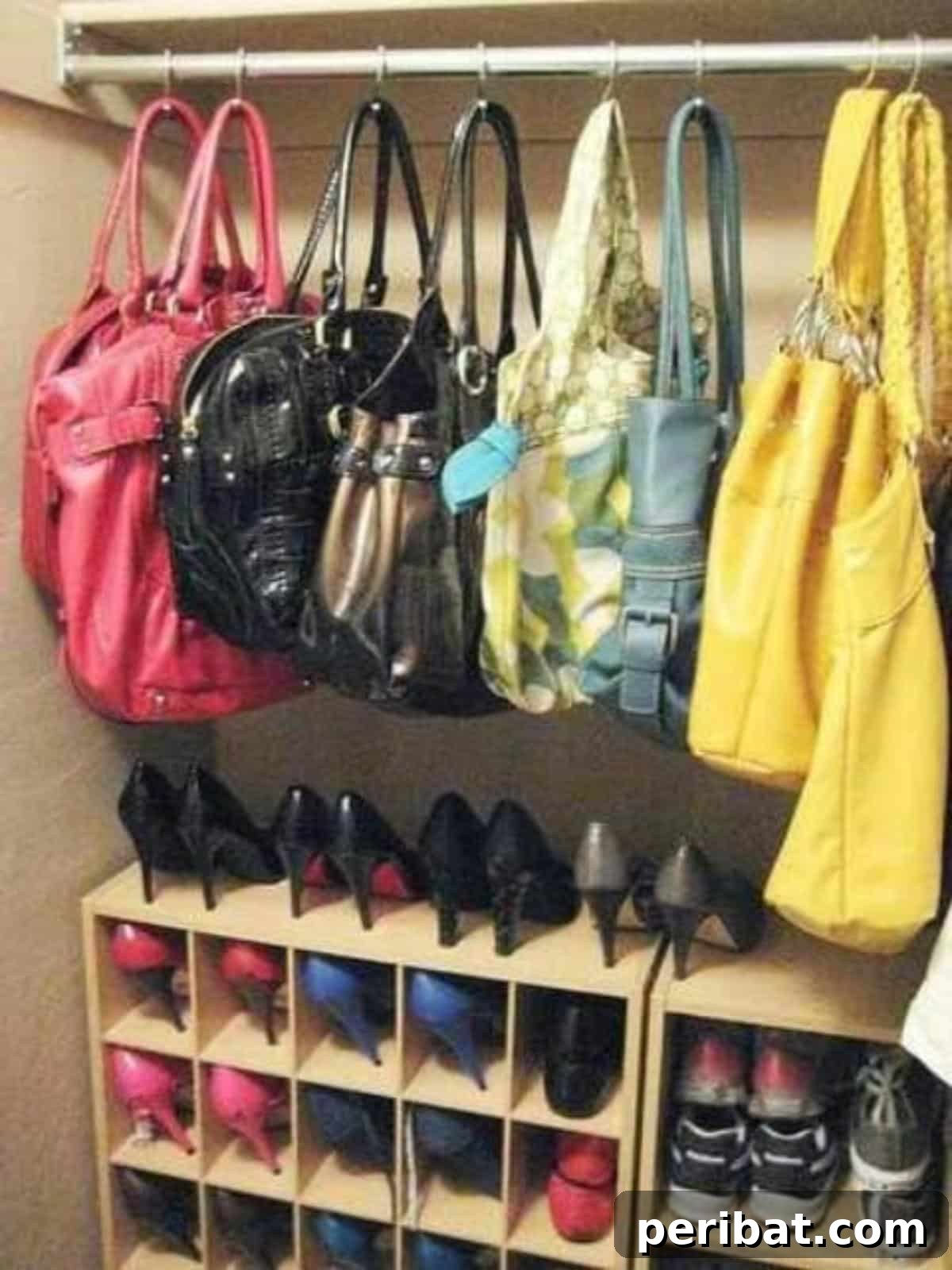 Shower Curtain Hooks for Purses and Totes