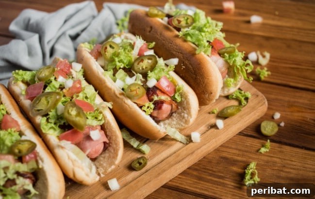 Bacon Wrapped Hot Dogs Recipe - a family favorite for game nights