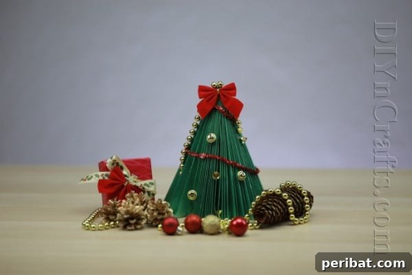 How to Upcycle an Old Book Into a Christmas Tree
