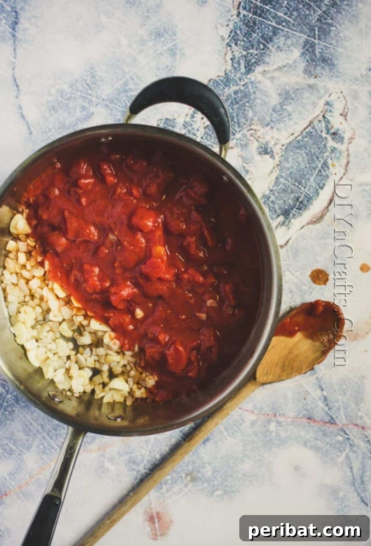 Adding ingredients to a bowl.