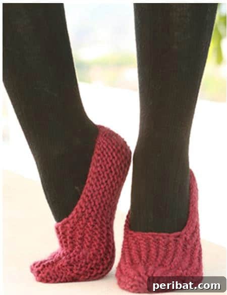 Kickstart Your Yarn Journey: 30 Simple Knit & Crochet Patterns 11 Drops Slippers in Garter Stitch - Easy Knitting Project for Comfort