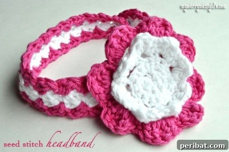 Kickstart Your Yarn Journey: 30 Simple Knit & Crochet Patterns 14 Crocheted Baby Headbands - Adorable Beginner Crochet Gift