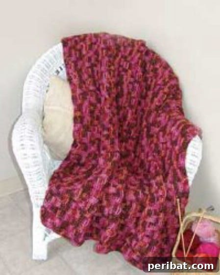 Kickstart Your Yarn Journey: 30 Simple Knit & Crochet Patterns 17 Basket Weave Crochet Afghan - Easy Crochet Blanket for Beginners