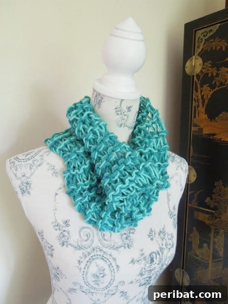Kickstart Your Yarn Journey: 30 Simple Knit & Crochet Patterns 7 The Afternoon Scarf - Quick Knitting Project for Beginners