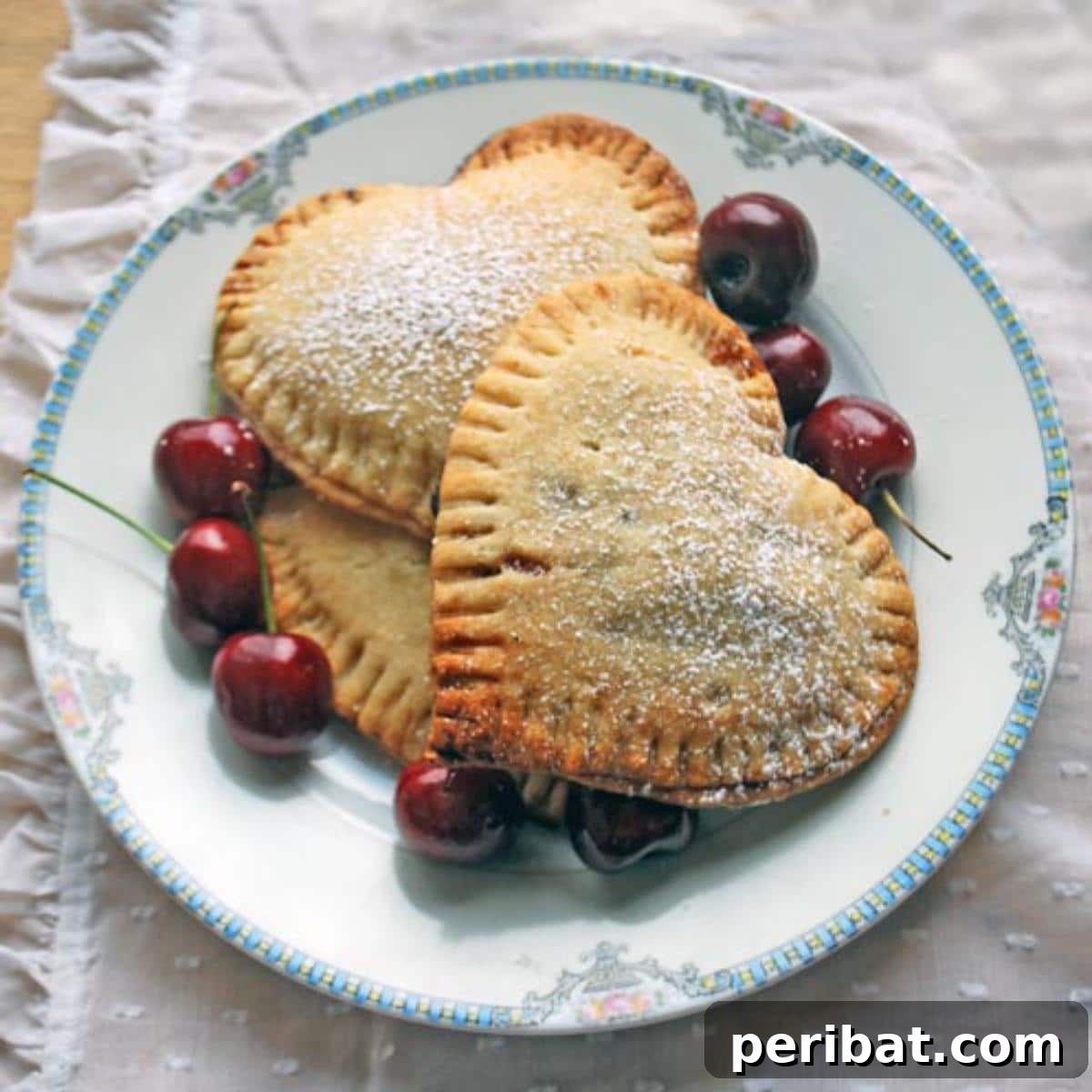 Fall in Love with These Romantic Valentine's Day Desserts 5 Sweetheart Cherry Pies