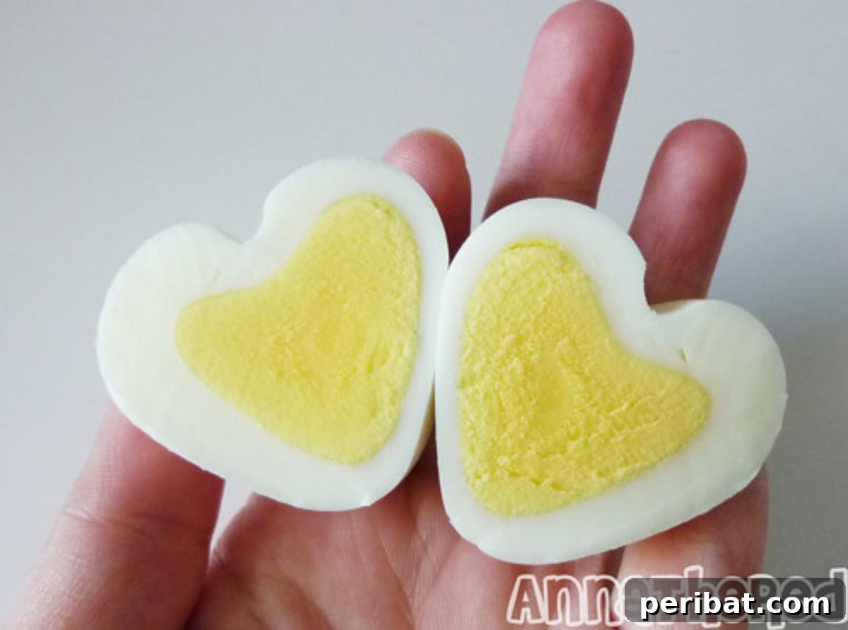 Fall in Love with These Romantic Valentine's Day Desserts 7 Heart-Shaped Boiled Eggs