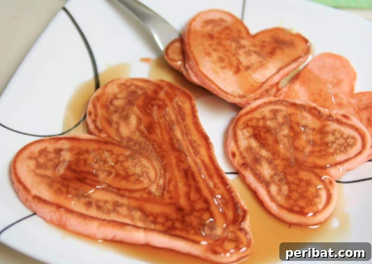 Fall in Love with These Romantic Valentine's Day Desserts 9 Valentine Pancakes