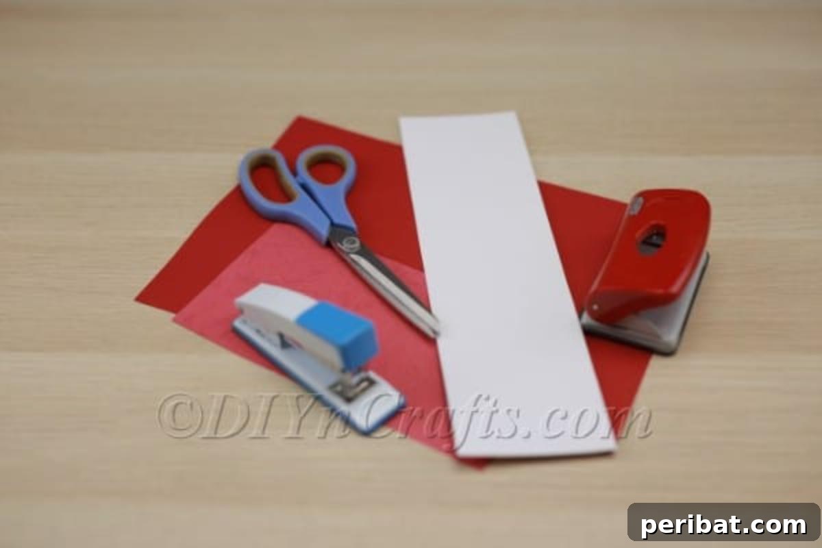 Transform Construction Paper into Festive Poinsettias 3 Materials for the paper Poinsettia