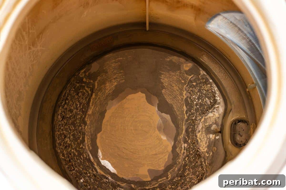 Beyond the Bin: 20 Brilliant Ways to Repurpose Fruit and Vegetable Peels 19 A mineral deposit on the bottom of a tea pot.