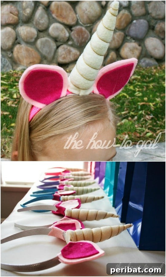 So-Easy DIY Unicorn Headband