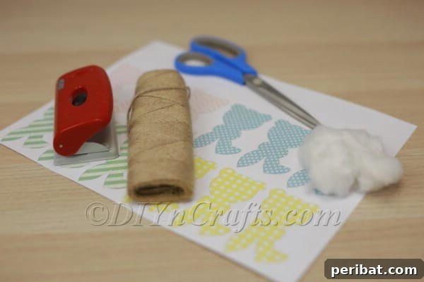 Printed Easter bunny templates