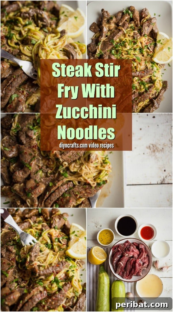 Steak Stir Fry Pinterest Pin