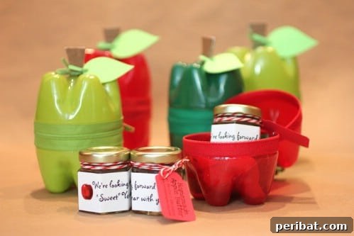 Apple Containers - Fun and Creative Crafts with Plastic Soda Bottles
