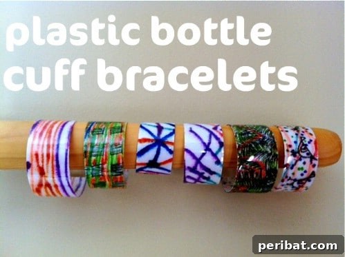 Cuff Bracelets - Fun and Creative Crafts with Plastic Soda Bottles