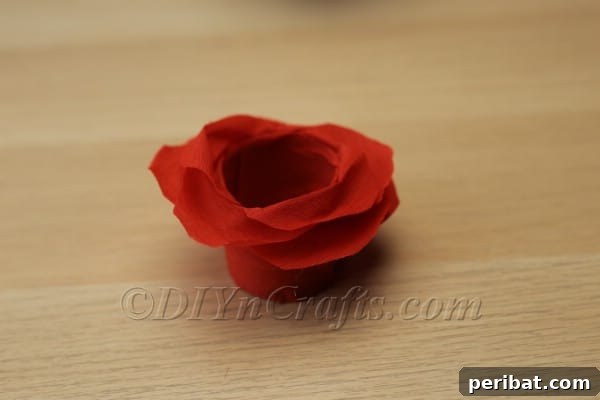 Blossoming Beauty: Craft Your Own Single Egg Easter Basket 18 Step 10: The flower-shaped Easter basket after petals have been fluffed.