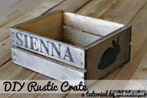 105 Creative DIY Easter Decor Ideas 100 DIY Rustic Spring Crate for Easter Arrangements