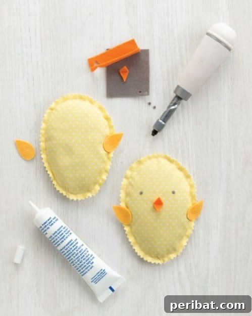 105 Creative DIY Easter Decor Ideas 102 No-Sew Chick Beanbags for Easter Fun and Decor