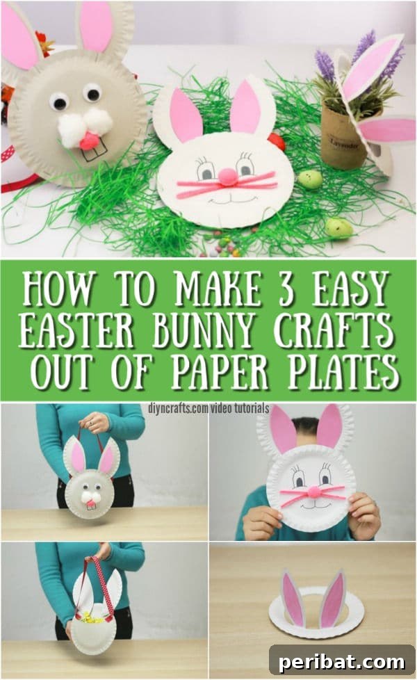 105 Creative DIY Easter Decor Ideas 21 Three Easy DIY Paper Plate Easter Crafts