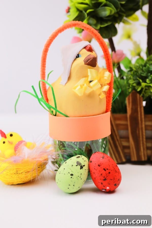 105 Creative DIY Easter Decor Ideas 26 Cute Repurposed Plastic Bottle Easter Basket Decoration