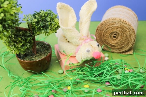 105 Creative DIY Easter Decor Ideas 52 Unique DIY Towel Easter Bunny Decoration