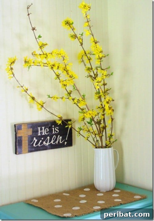 105 Creative DIY Easter Decor Ideas 93 DIY Rustic Easter Signage for Home Decor