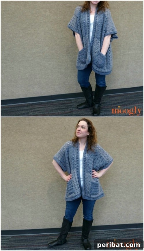 Short Sleeved Riverbend Cardigan with front pockets