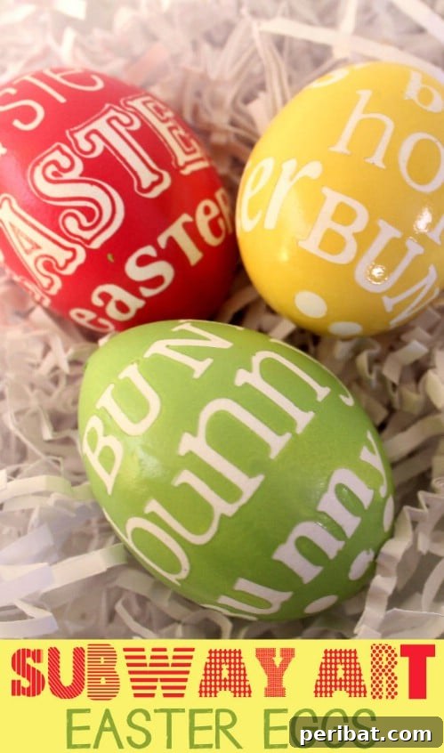 80 Captivating Easter Egg Art & Craft Ideas 17 Subway Art Easter Eggs - 80 Creative and Fun Easter Egg Decorating and Craft Ideas