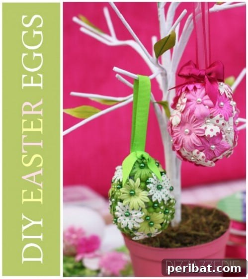80 Captivating Easter Egg Art & Craft Ideas 23 Flower Easter Eggs - 80 Creative and Fun Easter Egg Decorating and Craft Ideas