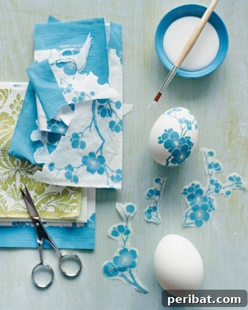 80 Captivating Easter Egg Art & Craft Ideas 34 Decoupage Easter Eggs - 80 Creative and Fun Easter Egg Decorating and Craft Ideas