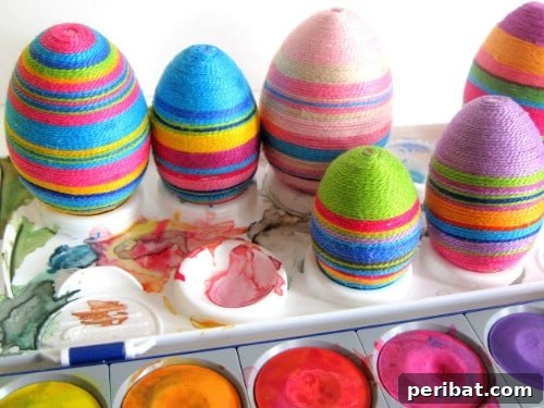 80 Captivating Easter Egg Art & Craft Ideas 35 Craft Thread Easter Eggs - 80 Creative and Fun Easter Egg Decorating and Craft Ideas