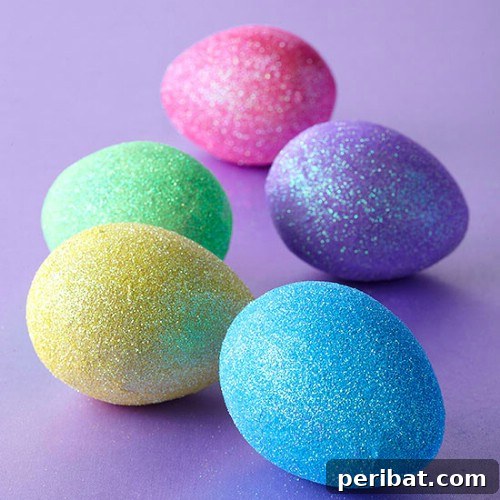 80 Captivating Easter Egg Art & Craft Ideas 4 Glitter Easter Eggs - 80 Creative and Fun Easter Egg Decorating and Craft Ideas