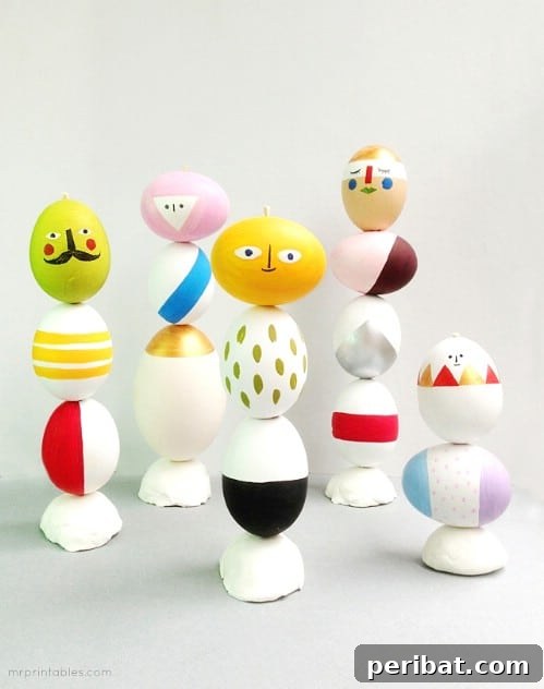 80 Captivating Easter Egg Art & Craft Ideas 41 Sculpture Easter Eggs - 80 Creative and Fun Easter Egg Decorating and Craft Ideas