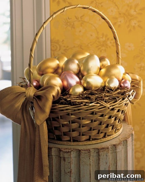 80 Captivating Easter Egg Art & Craft Ideas 47 Shiny Metallic Easter Eggs - 80 Creative and Fun Easter Egg Decorating and Craft Ideas