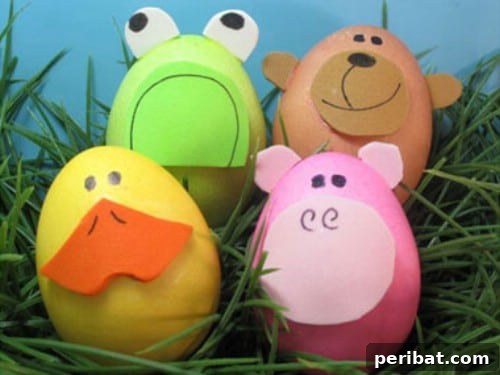 80 Captivating Easter Egg Art & Craft Ideas 48 Zoo Animal Easter Eggs - 80 Creative and Fun Easter Egg Decorating and Craft Ideas