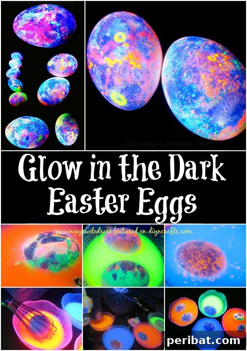 Glow-in-the-Dark Easter Eggs - 80 Creative and Fun Easter Egg Decorating and Craft Ideas