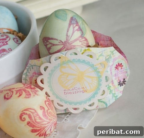 80 Captivating Easter Egg Art & Craft Ideas 63 Stamped Easter Eggs - 80 Creative and Fun Easter Egg Decorating and Craft Ideas