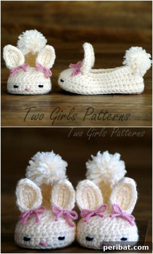 50 Irresistible Crochet Baby Projects to Craft Right Away 15 Crochet Bunny Booties for Babies