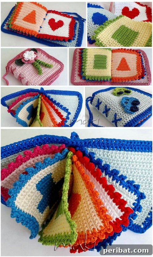 50 Irresistible Crochet Baby Projects to Craft Right Away 26 Crochet Baby's First Soft Book