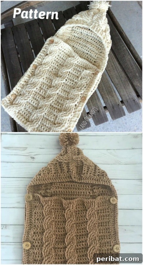 50 Irresistible Crochet Baby Projects to Craft Right Away 39 Simple Baby Swaddle Crochet Pattern