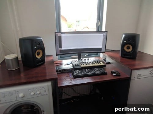 Desk Over Washer Dryer Station