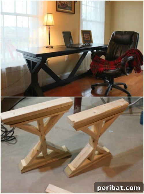 The Ultimate DIY Wooden Desk