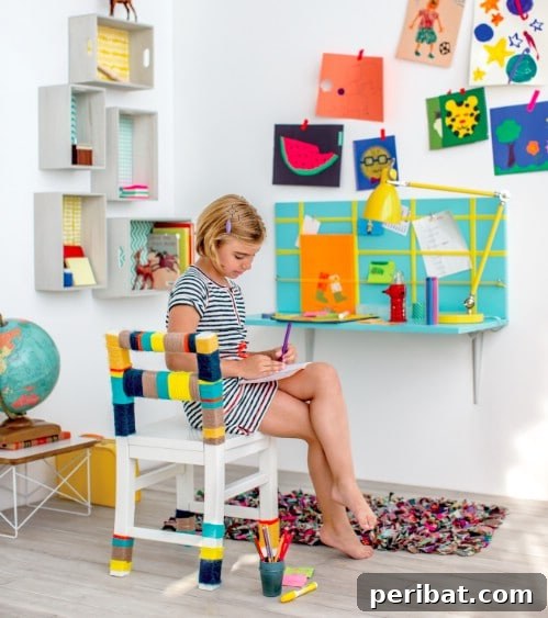 Cheap And Simple DIY Kids’ Desk