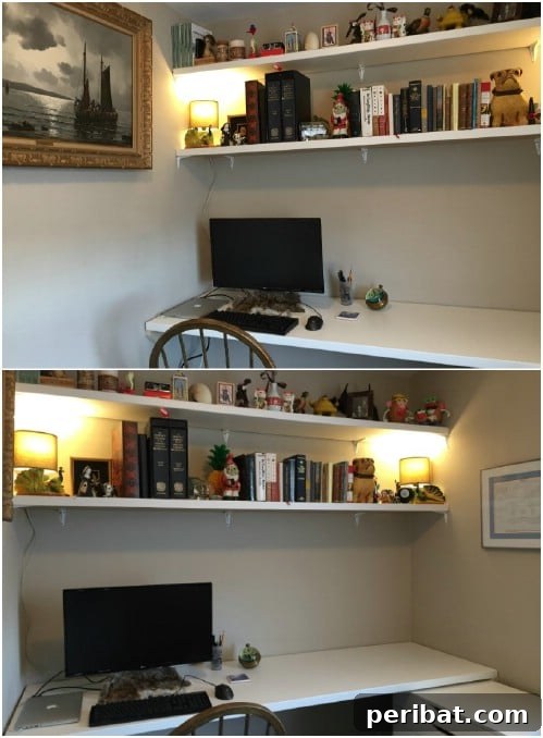Countertop IKEA Hack Desk