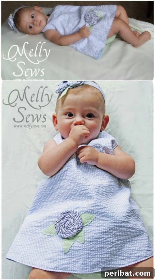40 Sweet & Simple Baby Sewing Projects for Everyone 30 Adorable Criss Cross Dress Pattern