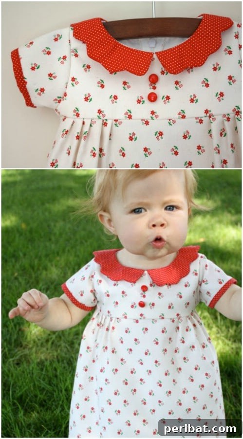 40 Sweet & Simple Baby Sewing Projects for Everyone 31 Vintage Heirloom Dress Pattern