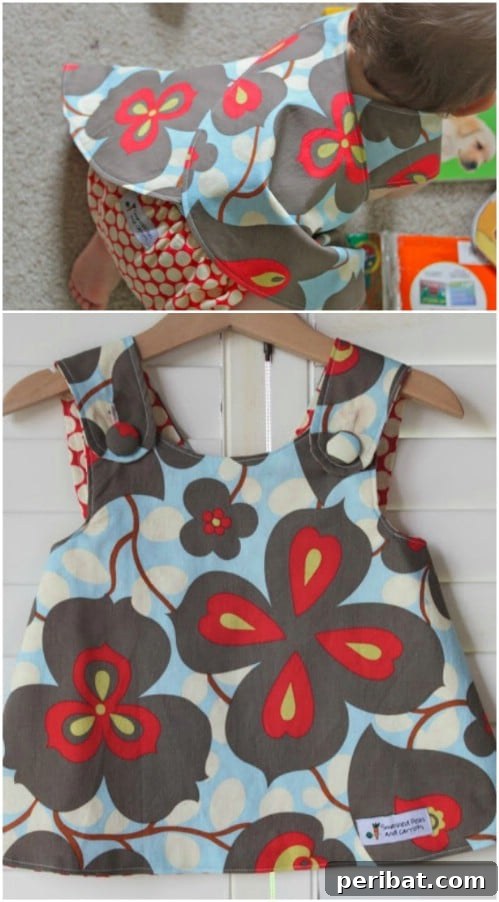 40 Sweet & Simple Baby Sewing Projects for Everyone 33 Another Adorable Pinafore Pattern