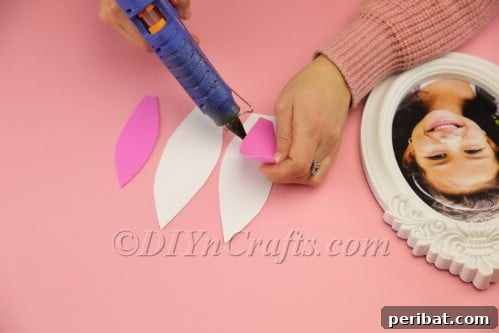 Step 7: Glue inner ears to outer ears